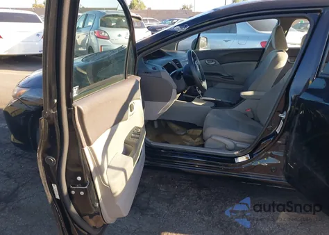 2012 Honda Civic Lx from USA, damaged, VIN 19XFB2F59CE304605